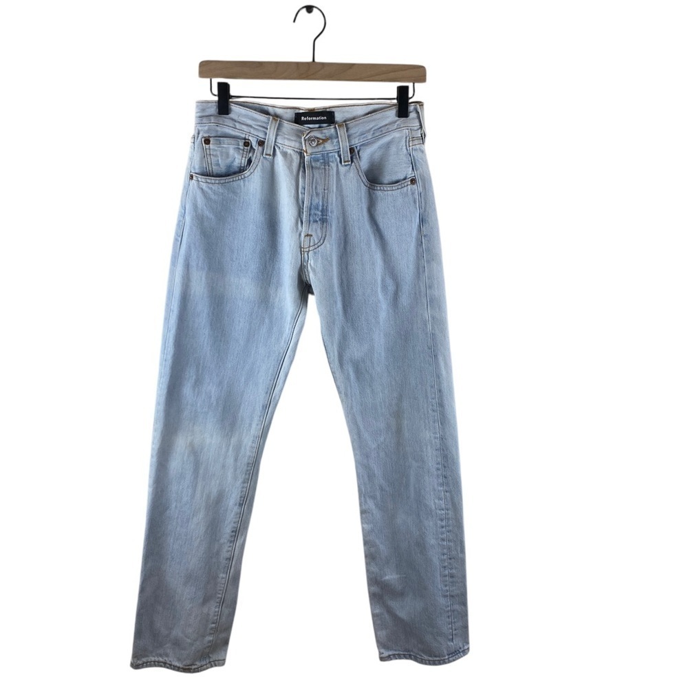 Reformation Jeans Levi's Collaboration High Waist light wash women’s Size 27